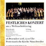 Chor Festliches Konzert 2016 (Plakat)